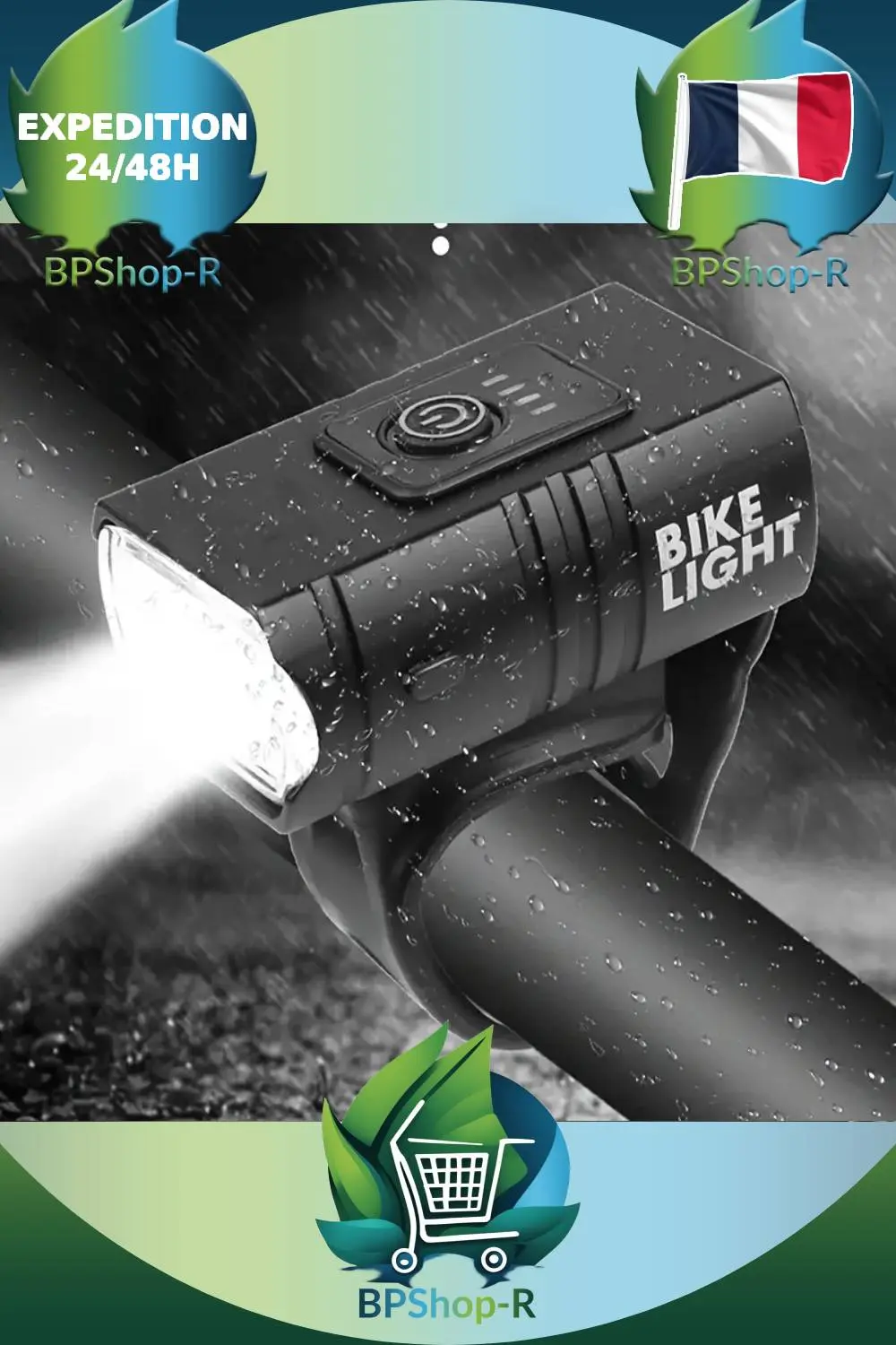 Lampe vélo profil