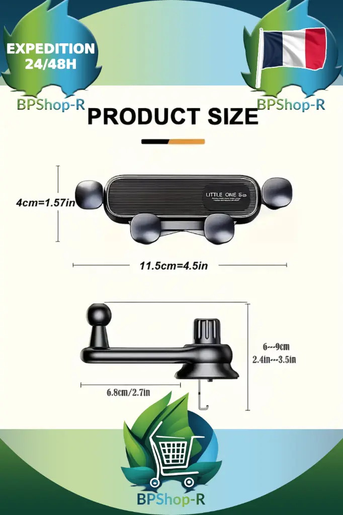 Support de Téléphone pour Voiture Grefay (5).webp