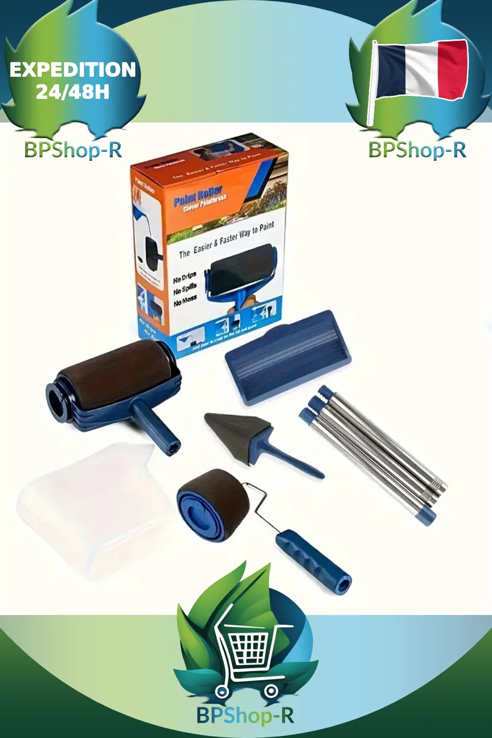 Kit peinture packshot