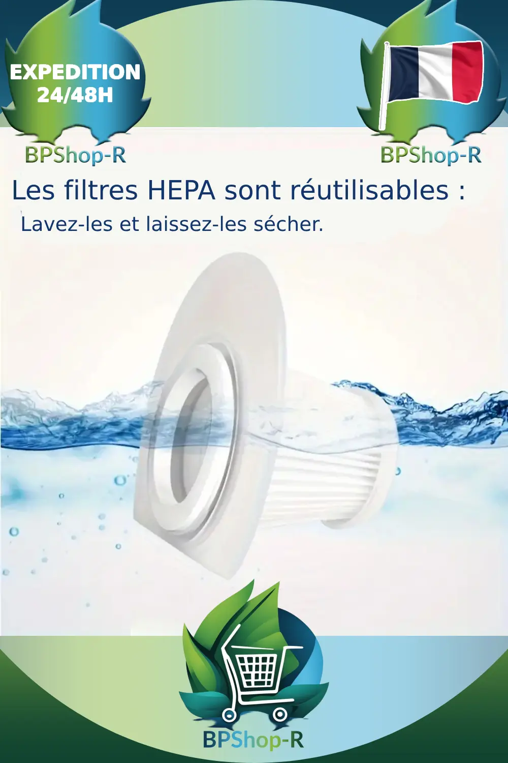 Aspirateur en situation maison