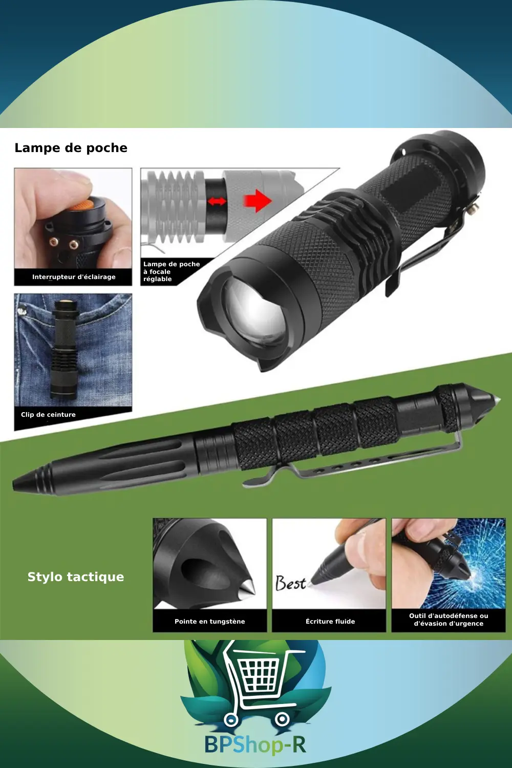 Kit de survie outils multifonctions