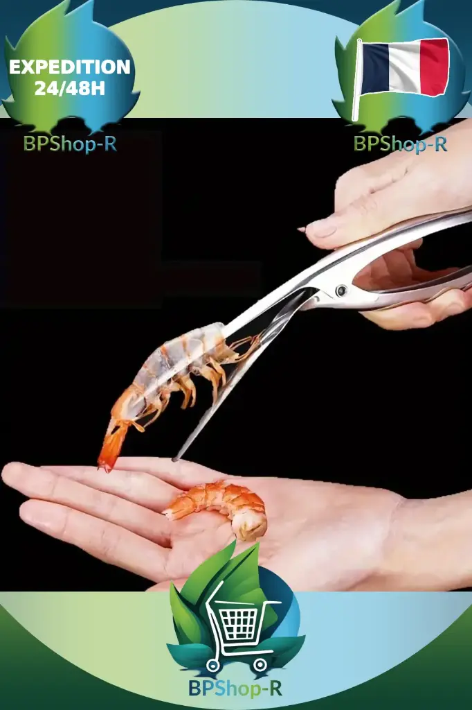 Éplucheur de crevettes professionnel : Rapidité et efficacité garanties !