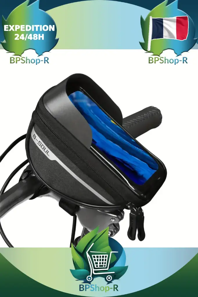 Sacoche de guidon étanche : Roulez connecté en toute sérénité !