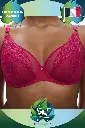 Chantelle CABARET SAUVAGE - Soutien-gorge Emboîtant Rubis