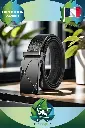 Ceinture en Cuir PU Homme Boucle Automatique : Élégance et Confort au Quotidien
