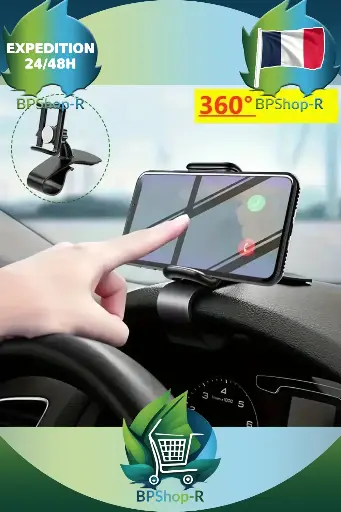 Support de Téléphone Voiture : Conduisez connecté en toute sécurité