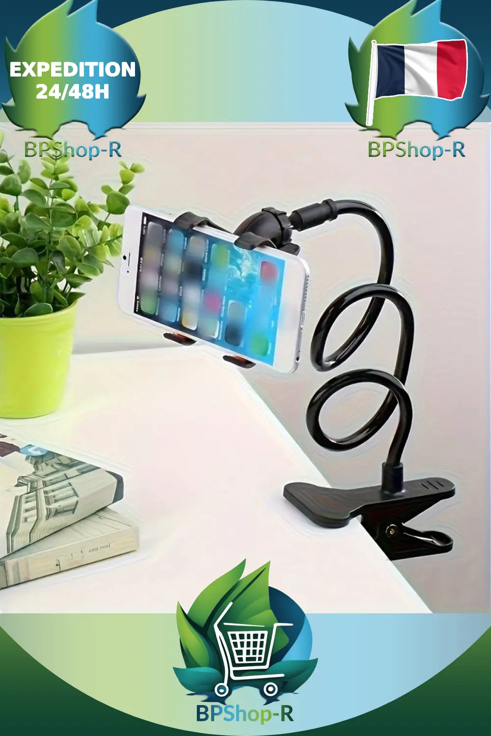 Support téléphone lit
