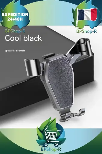 Support Téléphone Voiture : Fixation Aération, Stable et Sécurisé