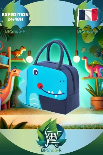 Sac à Déjeuner isotherme Dinosaure : Fun et Pratique pour les Petits et les Grands