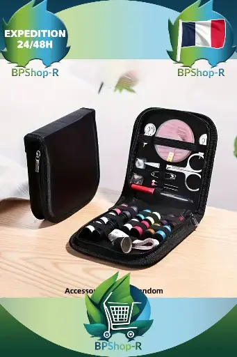 Kit de Couture Compact : Tout l'Essentiel pour Réparer et Créer