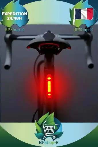 Feu Arrière LED Rechargeable pour Vélo : Sécurité et Visibilité Optimales