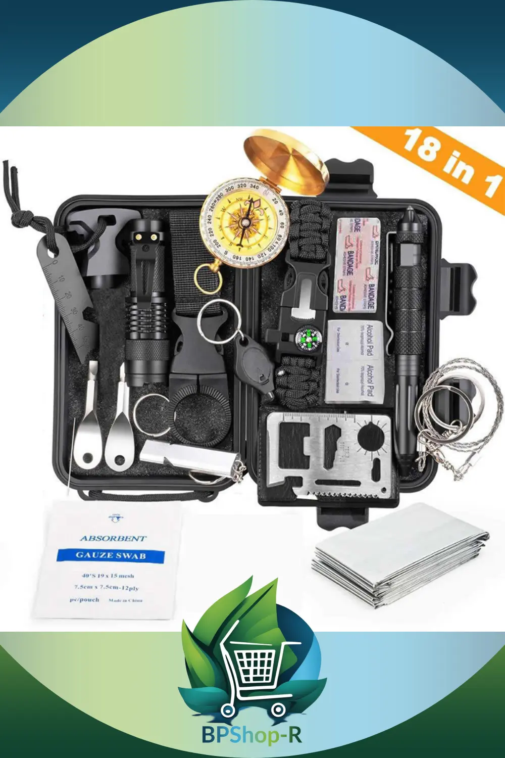 Kit de survie d'urgence SOS
