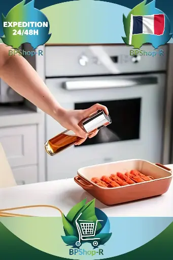 Pulvérisateur d'Huile en Acier Inoxydable : Élégance et Précision à votre Service