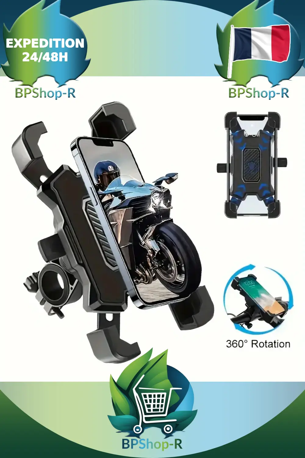Support téléphone moto/vélo