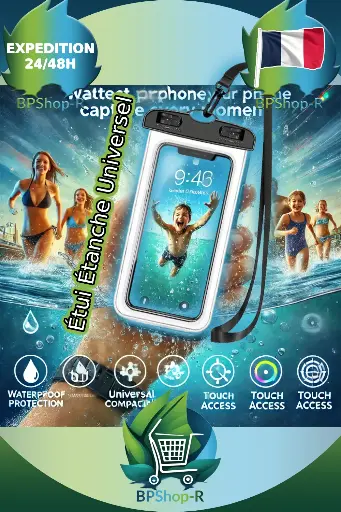 Étui Étanche Universel : Protégez Votre Téléphone Partout
